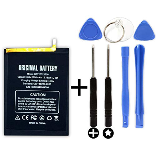 Batteria per Doogee Y6 / Y6C / Y6 pianoforte |