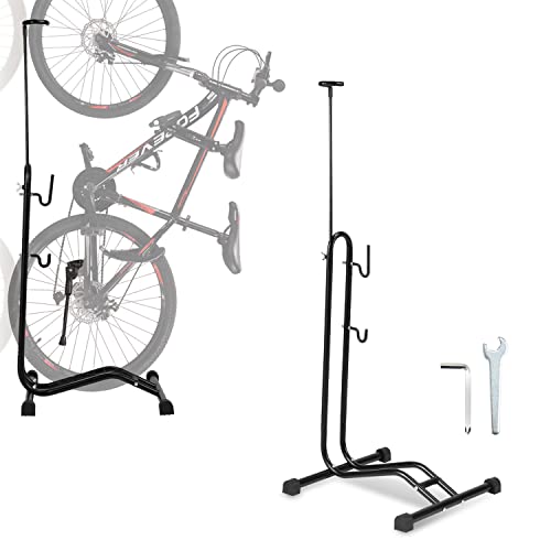2 Fahrradständer Zum Hinstellen – Freistehend, Für 16–29 Zoll Räder, Einfach Push-In System