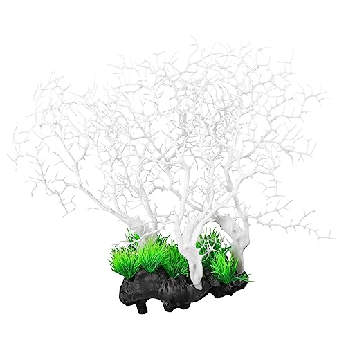 Kisangel Simulation Coral Model Vivid Aquarium Fake Coral Decor for Fish Tank Landscaping Durable Easy to Use Enhances Undersea Environment and Aesthetic Appeal