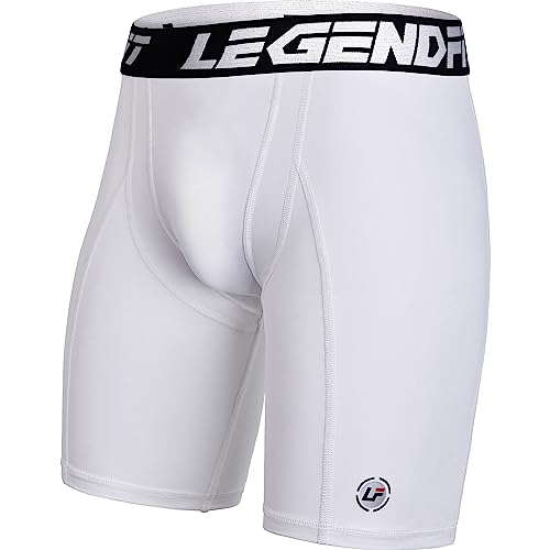 Youth Boys Baseball Football Compression Shorts w/Cup Pocket(NO Cup) Protective Athletic Sliding Underwear