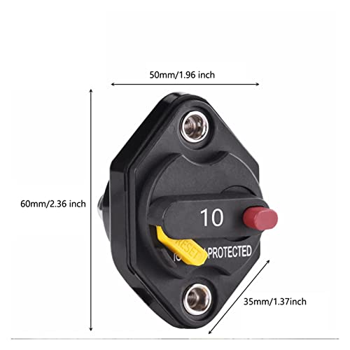 Disjoncteur étanche IP67 pour audio voiture et bateau 10A à 50A - 4