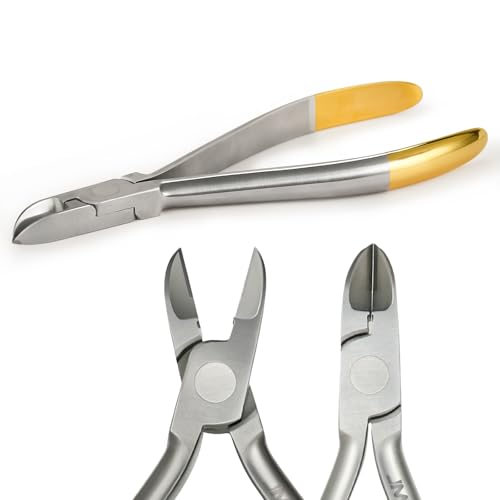 JMU Dental Ligature Cutter Pliers, Stainless Steel for Dentists & Orthodontists, 1pc/Pack