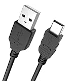Mini câble USB compatible avec TI 84 Plus CE, câble de données pour TI 84 Plus/Plus C, TI Nspire CX/CX CAS, TI Nspire CX II/II CAS, Ti 89 Titanium Texas Instruments   Câble de charge   1 m