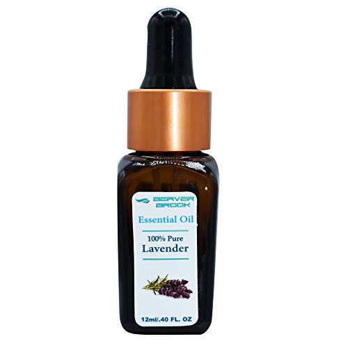 Lavender Essential Oil-100% Pure & Therapeutic Grade for Aromatherapy, Relaxation, Steamer, Massage, Positive Mood, Meditation & Yoga, Perfumery, Baths, Hair Care, Saunas - 12ml (Approx 200 Drops)