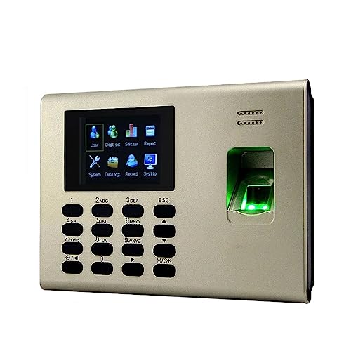 指紋認証タイム・クロック USB TCP/IP RFID カード指紋認識時間出席マシン時間時計タイムレコーダー内蔵バッテリーシステム(K40-ID)