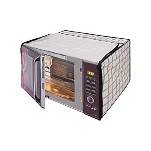 Lithara Printed Waterproof Microwave Oven Cover for LG 28 Litre Convection Microwave Oven MC2846BV | Cam08 (Multicolor)