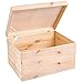 Creative Deco XXL Grande Caja Madera para Decorar con Tapa | 40...
