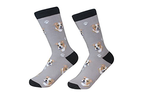 Pitbull Dog Breed Socks Unisex Sock Daddy by E&S Pets