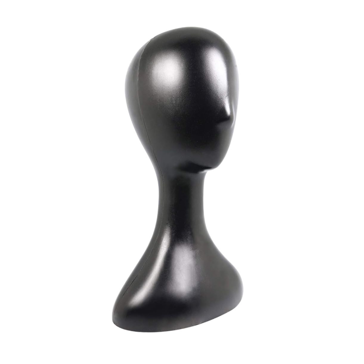 IWOWHERO Practice Hair Mannequin Head Wig Model Head Braiding Mannequin Dress Form Jewelry Display Aid