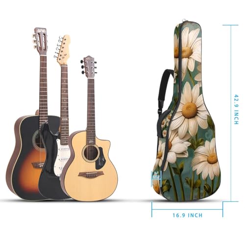Housse guitare acoustique classique électrique étanche 101 104 cm