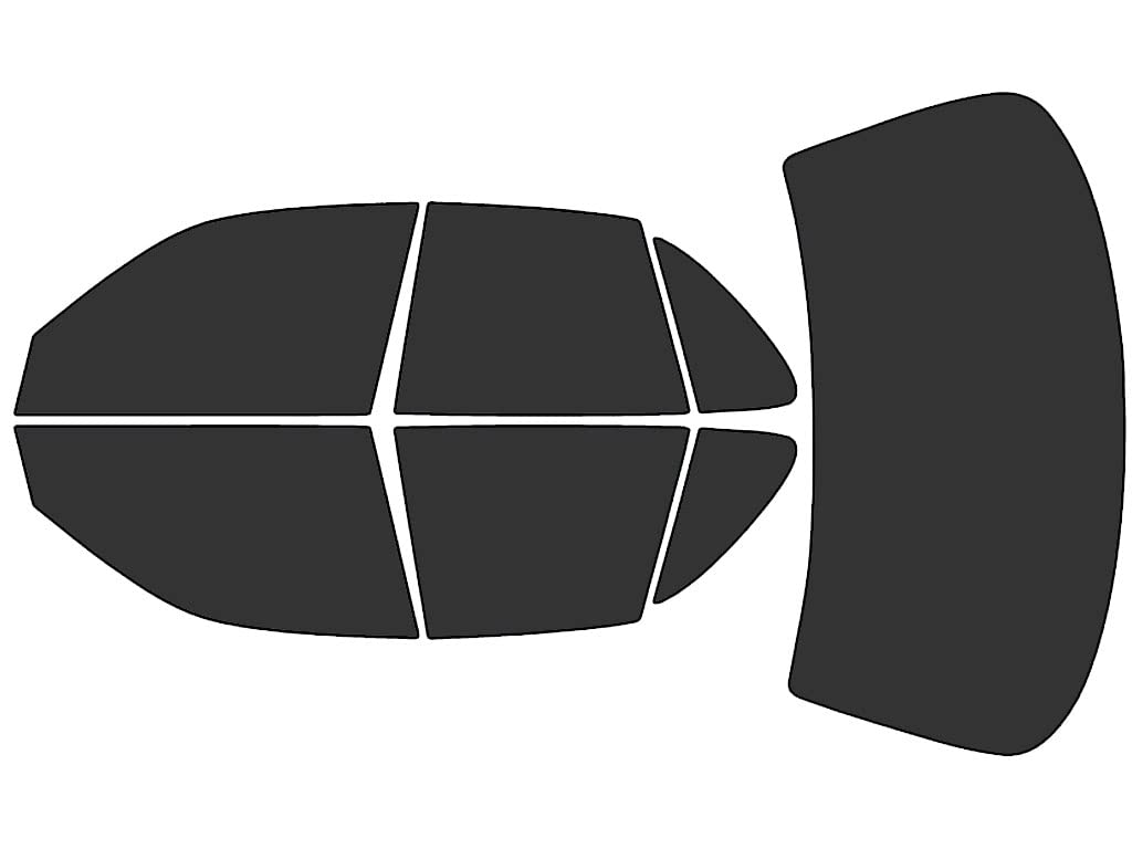 Rvinyl Window Tint Kit Compatible with Toyota Camry 1992-1996 (Sedan) - Complete Precut Kit - 20%