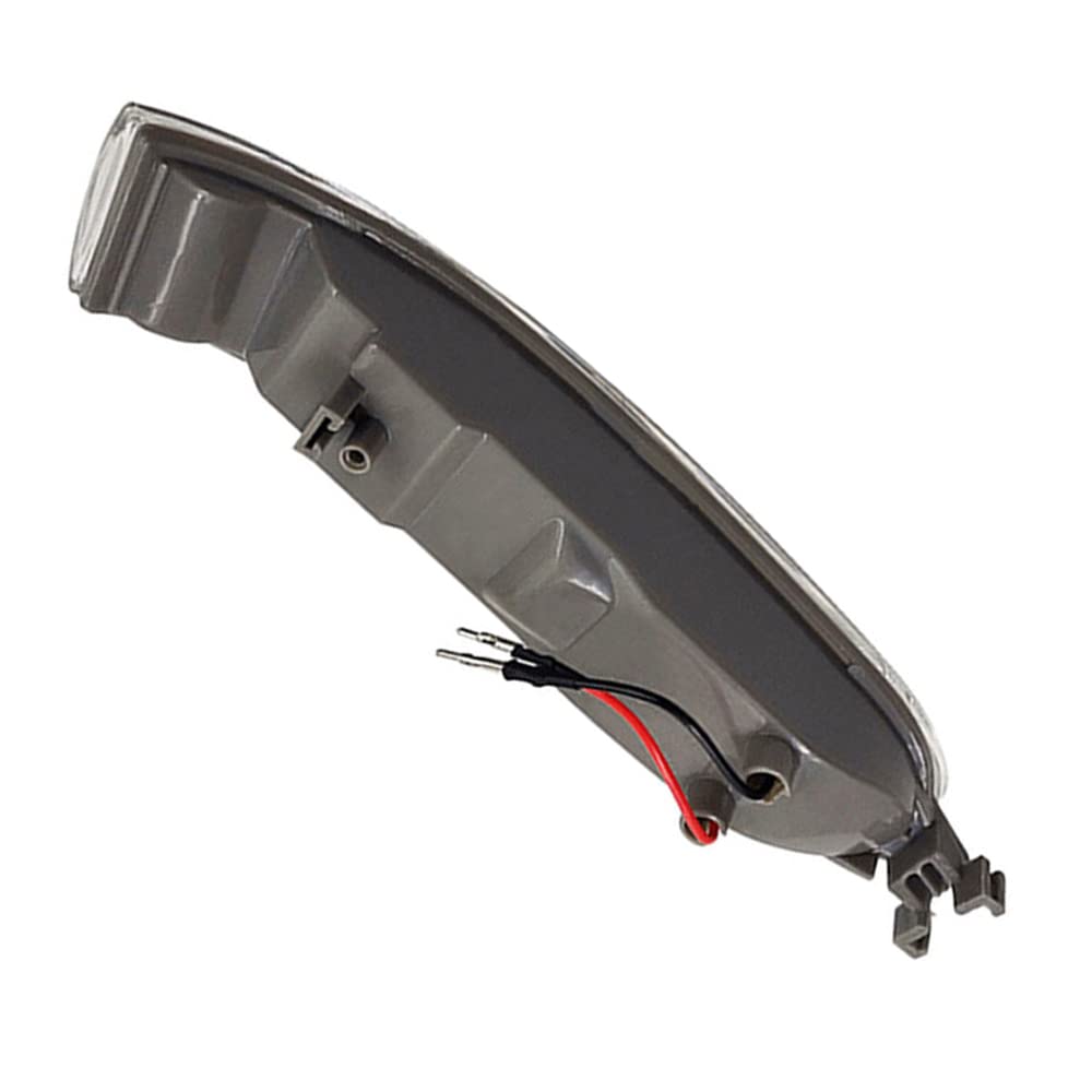 Luz ámbar lado conductor, intermitentes de espejo retrovisor lateral, compatible con Mercedes-Benz W209 CLK 2002-2009, A2308200821, A 230 820 07 21, 2308200721,Delantero izquierdo