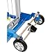 Global Industrial Lightweight Hand Operated Lift Truck with Straddle Legs, 400 Lb. Capacity, 120