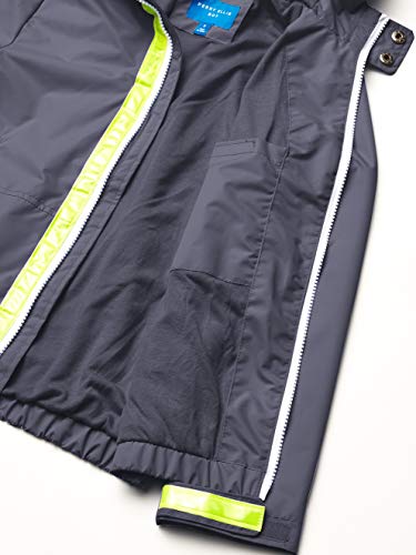 Perry Ellis Little Boys Hooded Bomber Jacket With Fleece Lining, Turbulence, 4 #TOP2