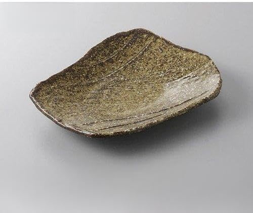 セトモノホンポ(Setomonohonpo) Set of 5 Appetizer Plates, Steady Appetizer Plates, 7.9 x 6.7 x 1.6 inches (20 x 17 x 4 cm), Japanese Tableware, Restaurants, Commercial Use, Tableware