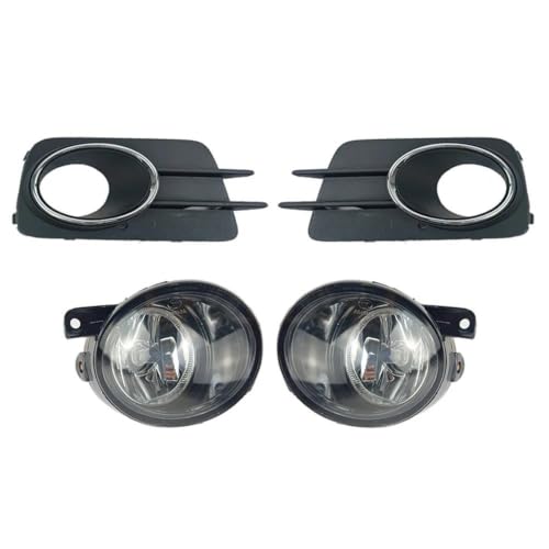 Phare antibrouillard LED Tiguan 2011 avec grille support 5ND853665 5ND853666 4PCS
