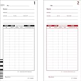 E7 Time Cards, 200-Count, Made in USA, for Lathem 7000E & 7500E Time Clock