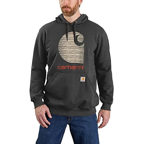 Carhartt Men's Rain Defender Sweater with Hood Cover