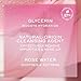 Nuxe Very Rose Creamy Cleansing Milk Make-up Remover for Sensitive Skin, with Rose Floral Water for Face & Eyes, 6.8 Fl Oz