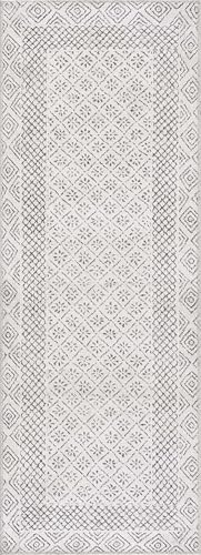 Tapete Lauf Boho Vintage Gris Claro 78x221 cm miniatura 3