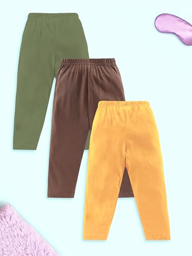 Image of KiddoPanti Boys Solid Pyjama Pant | 100% Soft Cotton Single Jersey | Comfortable Fit with Elastic Waistband & Single Front Pocket | Kids Track Pant