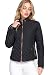 NE PEOPLE Womens Lightweight Quilted Zip Jacket, Large, NEWJ22BLACK