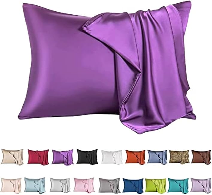 Mulberry Silk Pillowcase for Hair and Skin,Toddler Size Kids Silk Pillow Case with Hidden Zipper,Allergen Proof Dual Sides Soft Breathable Smooth Silk Pillow Cover(Toddler,White)