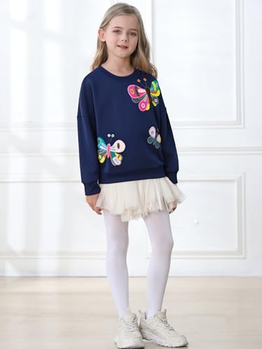 Hongshilian Unisex Kids Cute Cartoon Cotton Sweater Shirt3