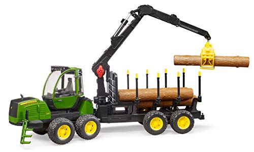 bruder 02133 John Deere 1210E Rückezug Plus Zubehör – Bild 5