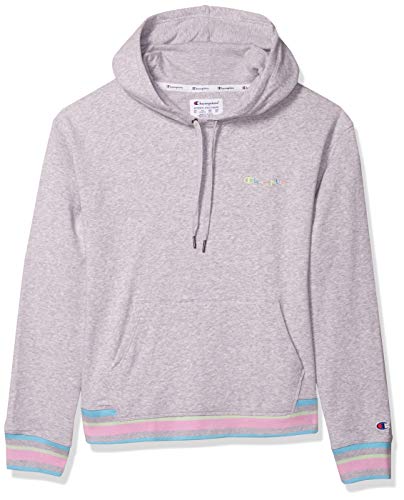 Champion Women's Campus French Terry Hoodie, Oxford Gray, Medium