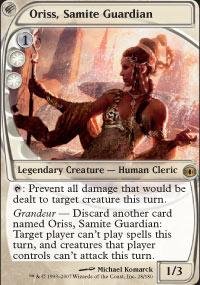 Magic The Gathering - Oriss, Samite Guardian - Oriss, Guardiana
