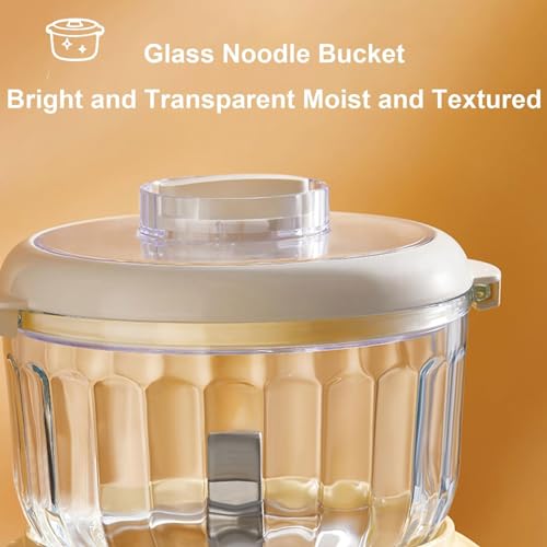 Amasadora vertical eléctrica con bol antiadherente para hornear y fermentar en casa. Perfecta para mezclar y amasar fácilmente. Ideal para hacer pan y pizzas caseras.