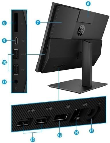 Amazon.com: HP ProOne 600 G4 All-in-One Desktop Computer, 21.5
