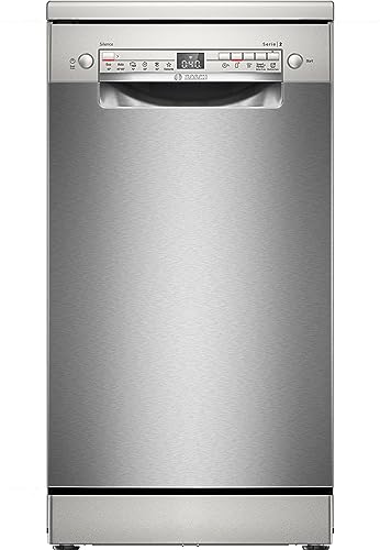 Bosch SPS2HKI58E, Série 2, Lave-vaisselle pose-libre, 45 cm, 10 couverts, Home connect, Inox