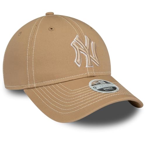 New Era 9twenty Femme Cap Washed New York Yankees Camel - vue 5