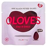 OLOVES Black Olive Chili & Garlic Single Serve, 1.1 OZ