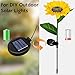 2 Pack Replacement Solar Panel for Outdoor Lights, Solar Lights Replacement Parts for DIY Repairing Outdoor Flowers Lanterns Small Panels Garden Patio Decorations