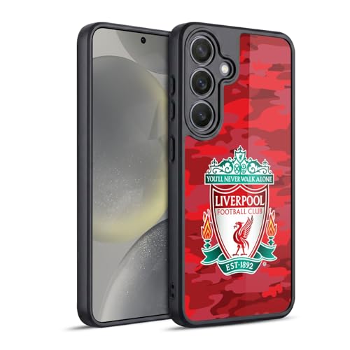 Coque Liverpool FC Samsung S24 5G protection militaire coque gel silicone antichoc camouflage