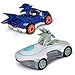 NKOK Sonic The Hedgehog Silver & Sonic Pull-Back Racers - 2-Pack