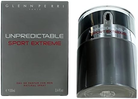 Unpredictable Sport Extreme by Glenn Perri, 3.4 oz EDP Spray for Men