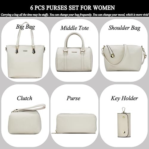 Image of 2E-youth Designer Purses and Handbags for Women Satchel Shoulder Bag Tote Top Handle Bag