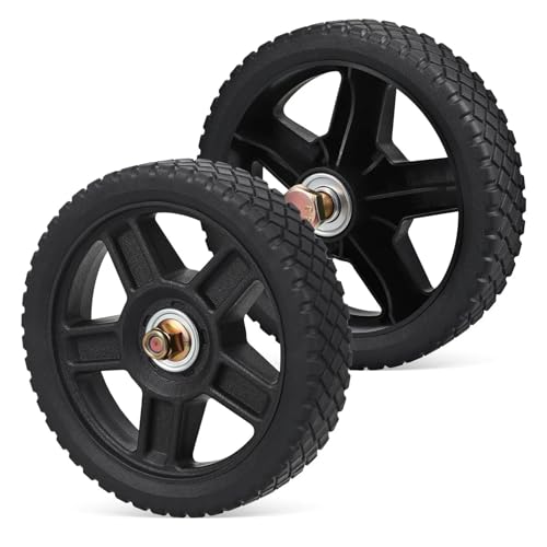 Roues de rechange pour tondeuse pour retrouver un jardin parfait sans effort