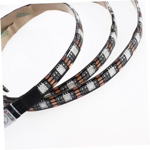 Tira LED RGB flexible 1 m con control USB miniatura 6