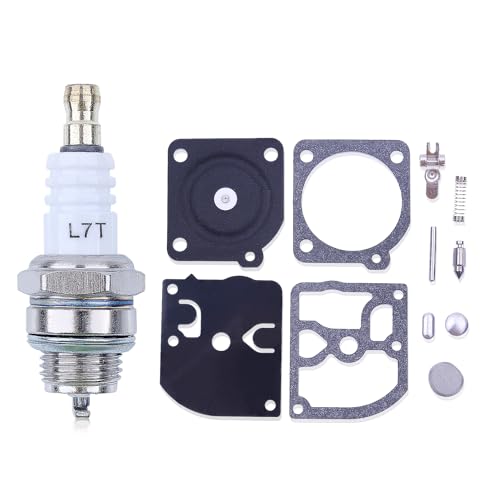 Mtanlo Carburateur Joint Kit RB-105 pour Stihl 021 023 025, MS210, MS230, MS250 Tronçonneuses, Joints et Membranes de Rechange pour Moteurs à Carburateur,...