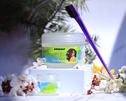 Arhgoat BLZY1-8 Edge Control Perfect Performance Long Lasting No White Residue Extreme Strong Hold High Shining With Aloe Natural Formula Hair Gel thumb #5