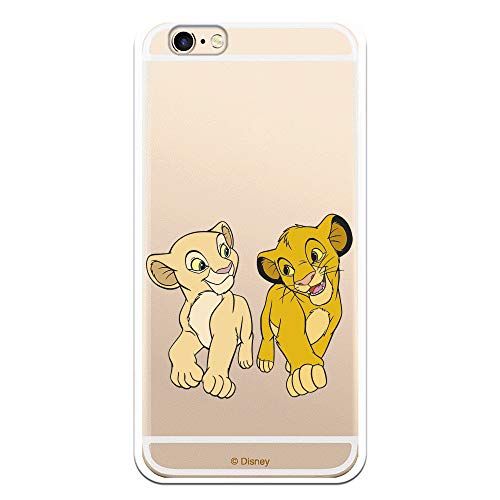 Funda para iPhone 6-6S Oficial de El Rey León Simba y Nala...