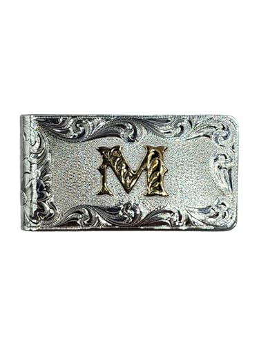 Montana Silversmiths Money Clip Engraved Letter M - Accessories Other