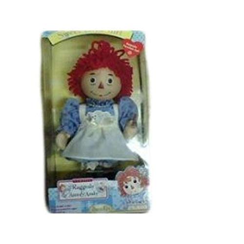 Brass Key Raggedy Ann & Andy Keepsake Porcelain Doll Sweet Little Girl