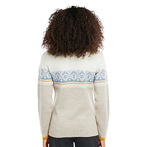 Image of Dale of Norway Moritz Women's Sweater - 100% Merino Wool Sweater for Women - Women's Pullover Sweaters - Ladies Sweater
