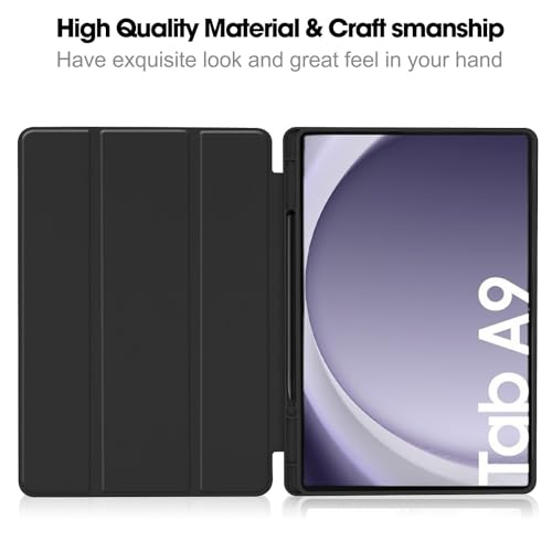 Image of ProElite Cover for Samsung Galaxy Tab A11 8.7 /A9 8.7 inch case, Soft Flexible Flip Case Cover with S Pen Holder for Samsung Galaxy Tab A11 /A9 8.7 inch with Auto Sleep Wake [Recoil Series] - Lavender